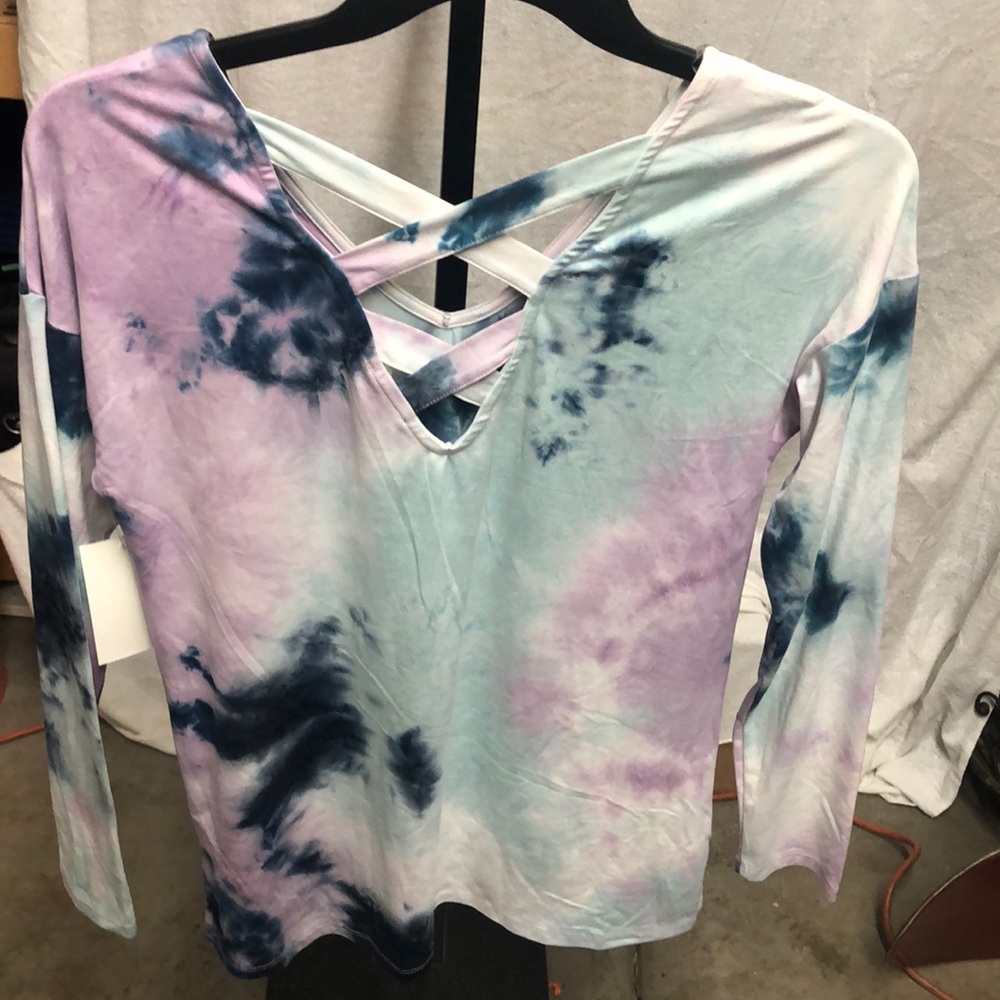 Como blu blouse - Picture 2 of 5
